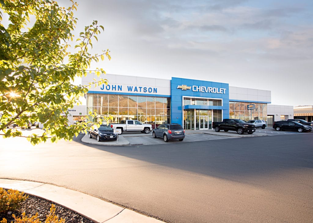 John Watson Chevrolet Commercial Construction Ogden UT E.K. Bailey